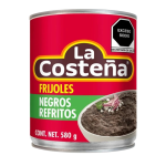 Frijol Negros Refritos 580g