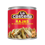 Rajas de Jalapeños en Escabeche 220g