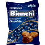 Caramelos Bianchi 100 Unidades rellenos de chocolate